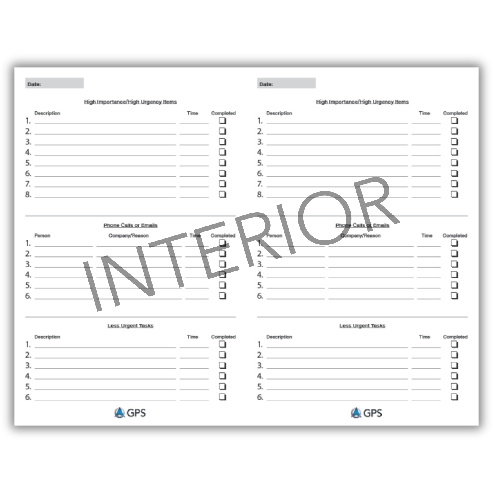 Mini Pareto—Daily Task List PDF - Image 2