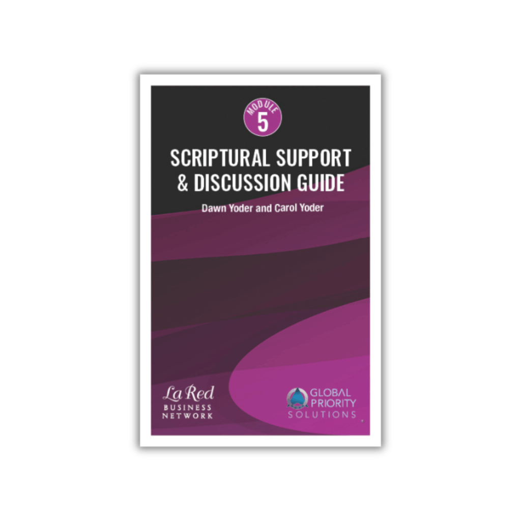 Scripture Support & Discussion Booklet | Global Priority Solutions